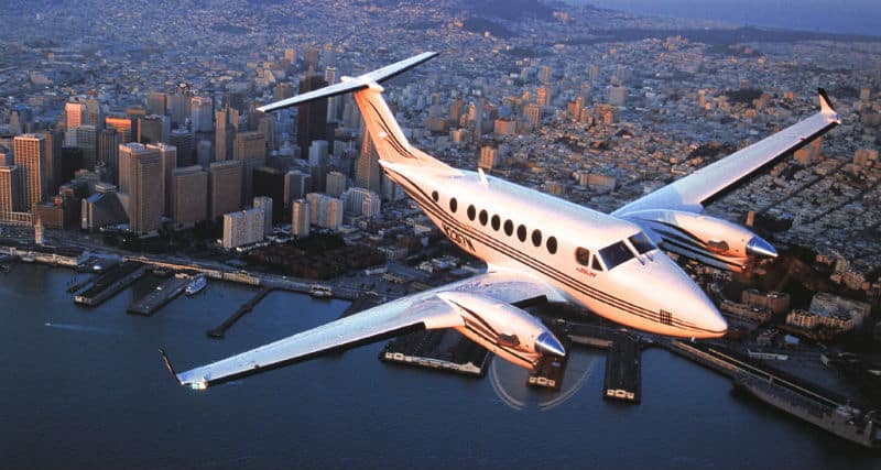 Pilatus PC 12 au décollage