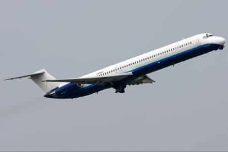 Location jet privé : MD 83 en vol clair.