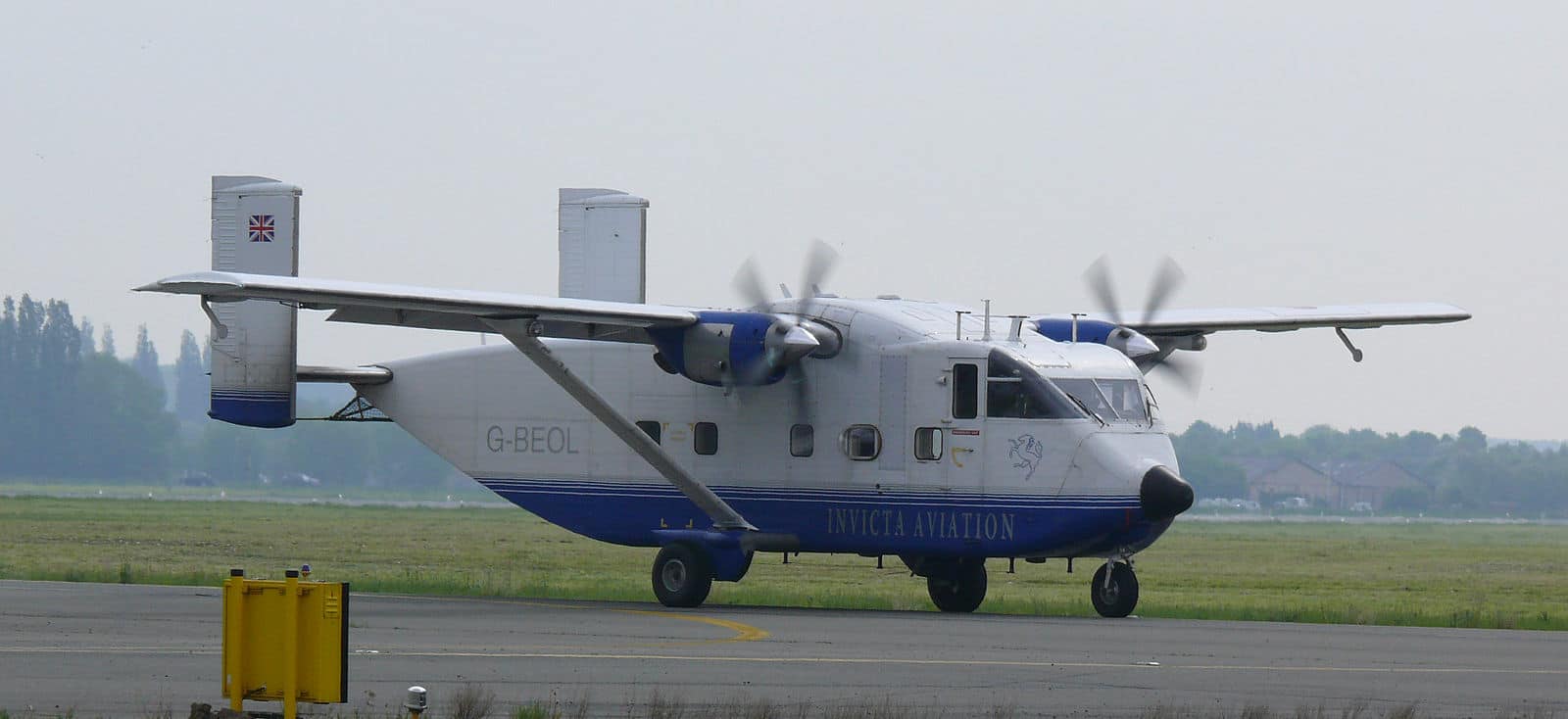SC.7 Skyvan au décollage