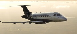 Jet privé Learjet 75 siège en cuir blanc