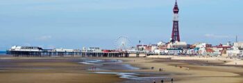 Plage de Blackpool