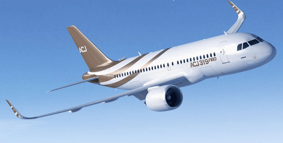 AIRBUS ACJ319 NEO en vol